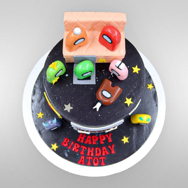 Among Us Star Cake - Image 3