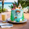 Snorkeling Theme Cake