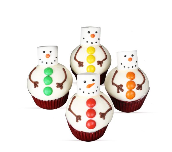 Snowman Cupcakes