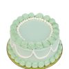 Pastel Green Vintage Cake - Image 2