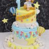 Cool Teddy celebration cake