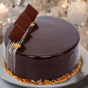Chocolate Mirror Cake