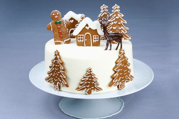 Ginger Bread Cookies Cake