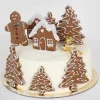 Ginger Bread Cookies Cake - Image 3