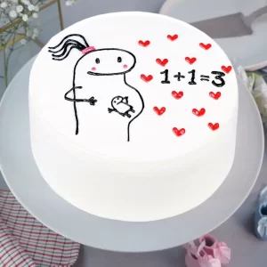 Baby Shower 1+1=3