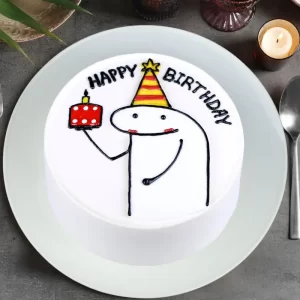 Flork Birthday Cake