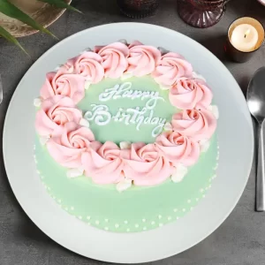 Rose Flower Cake