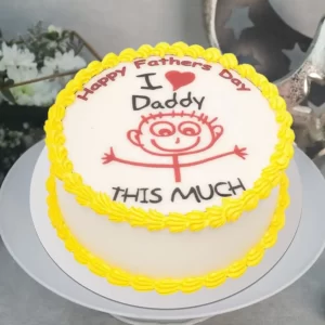 Limitless love you dad cake
