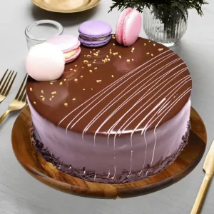 Chocolate Macaron Cake