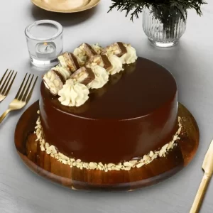 Chocolate Snickers Cake