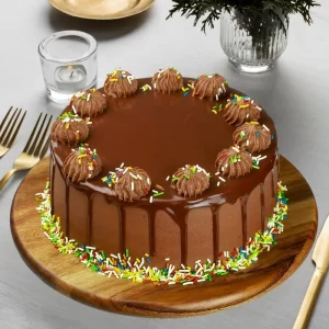 Chocolate Sprinkle Cake