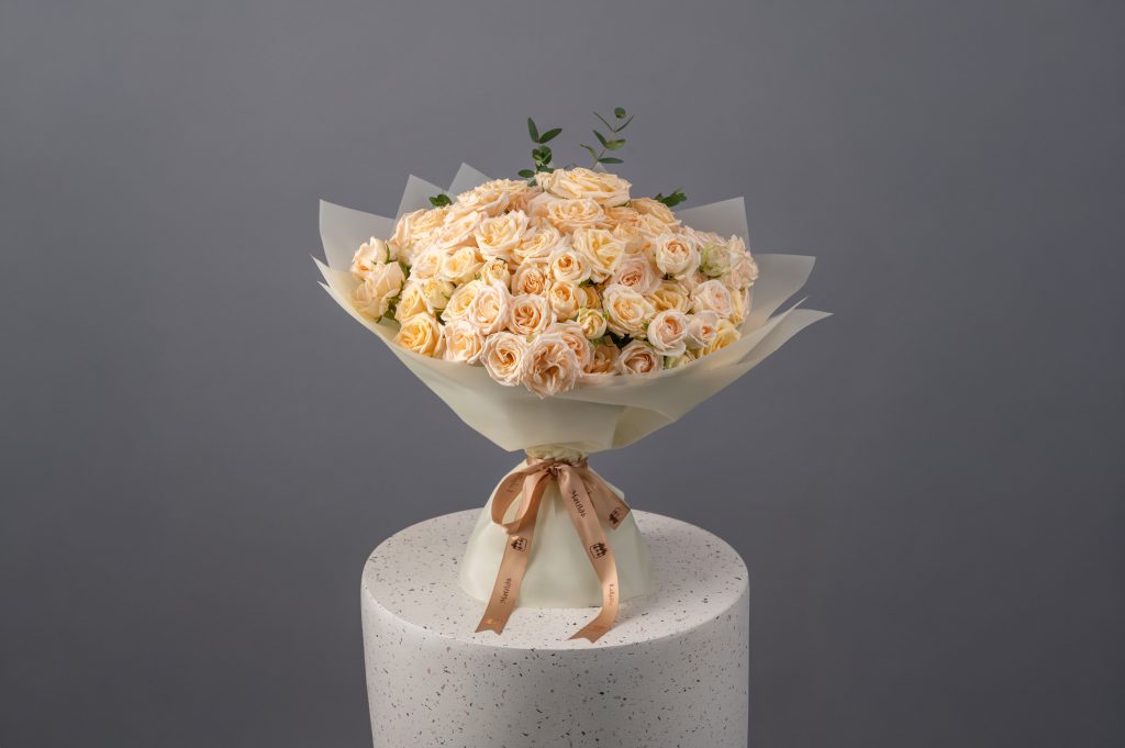 Sunrise Rose bouquet