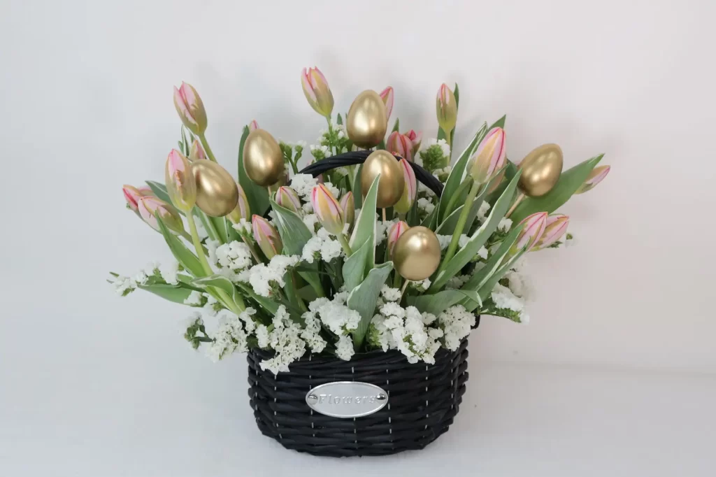 Easter Tulip Basket