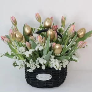 Easter Tulip Basket