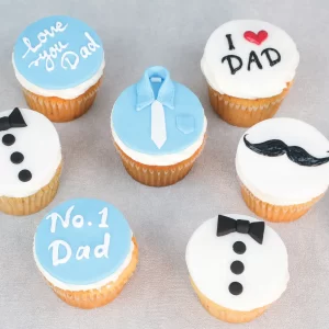 I Love You Dad Cupcake 6Pcs