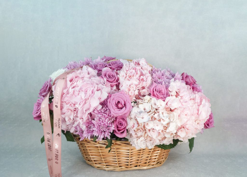 Pink Serenity Basket