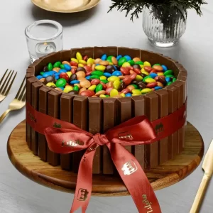M&M Chocolate Cake