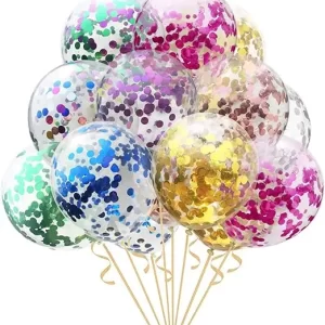 Mix Color 12″ 12pcs Filled With Helium
