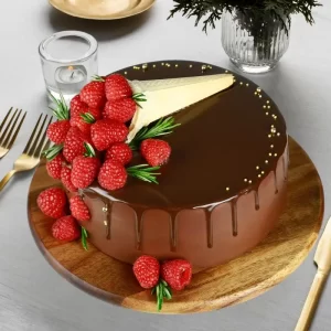 Raspberry Chocolate Cake