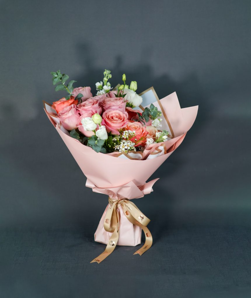 Blue mixed Bouquet - Image 7