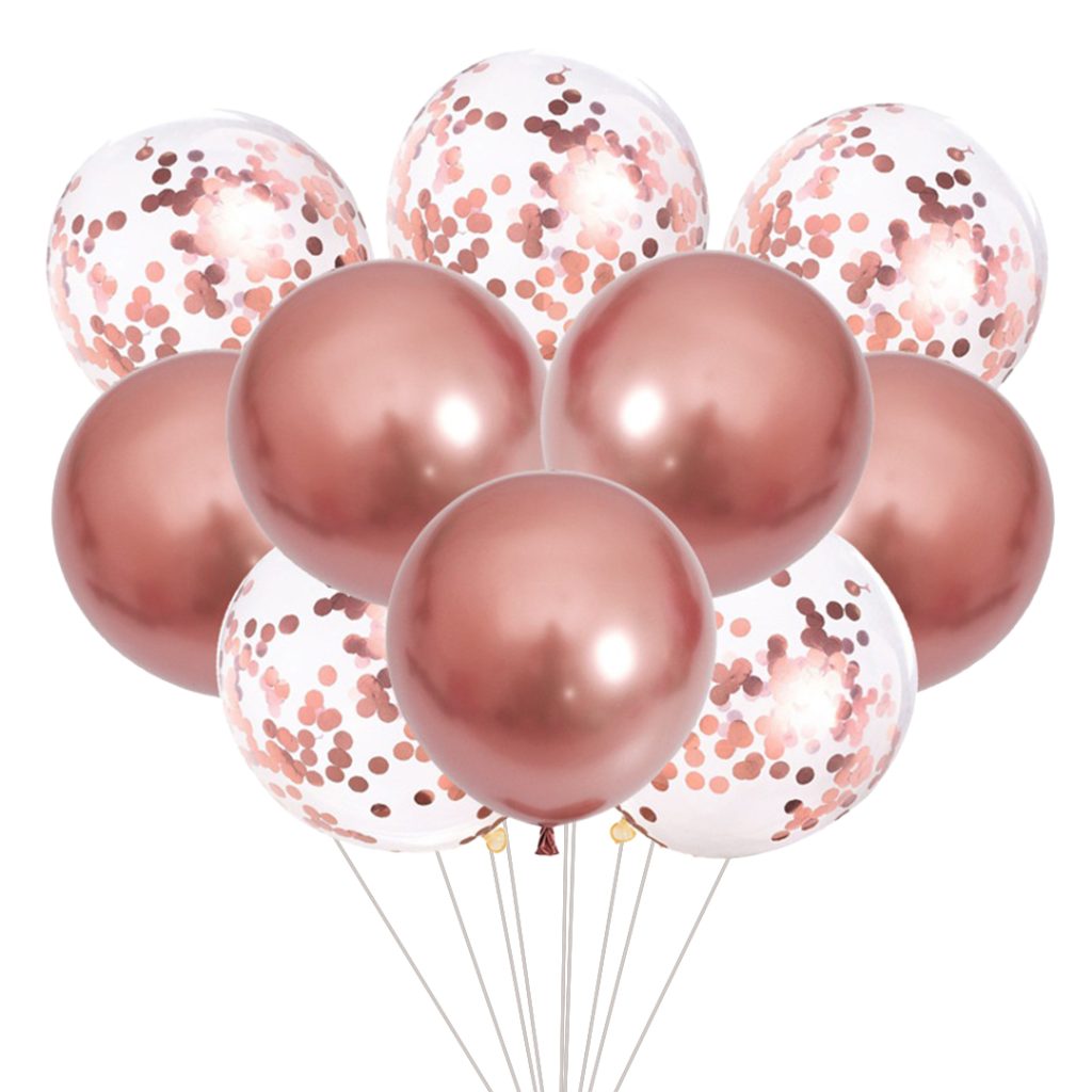 Rose Gold Color Balloons
