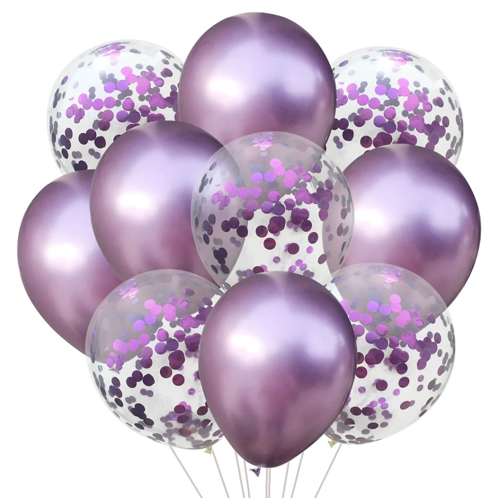 Lavender Balloons