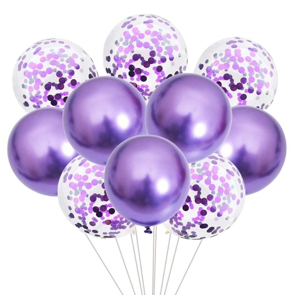 Purple Color Balloons